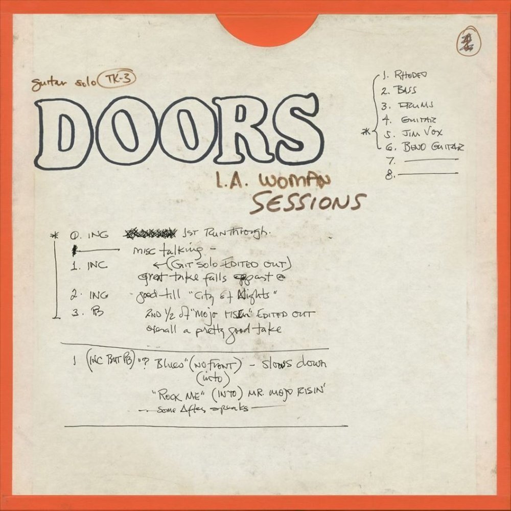 The Doors L.A. Woman Sessions 4-LP ~ RSD 2022 ~ Limited Edition ~ New/Sealed!